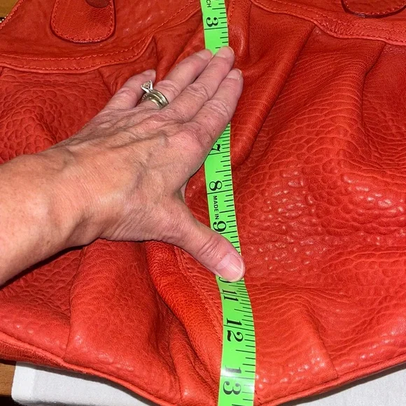 NWOT Sundance "Raleigh" Red Leather Satchel/Shoulder Bag - Picture 11 of 11